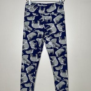 Lularoe One Size Elephant Leggings